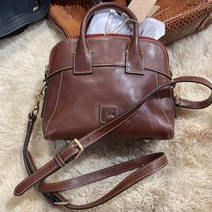 Dooney & Bourke Florentine Cameron Cross Body Vacchetta Leather